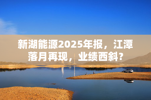 新湖能源2025年报，江潭落月再现，业绩西斜？