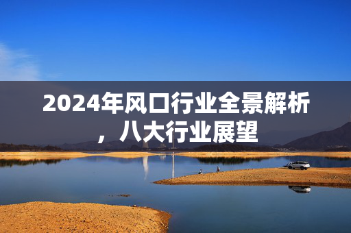 2024年风口行业全景解析，八大行业展望