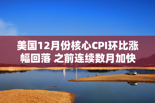 美国12月份核心CPI环比涨幅回落 之前连续数月加快