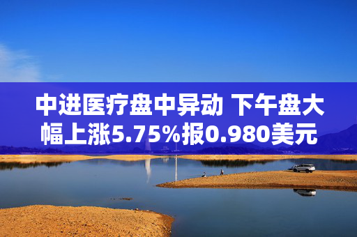 中进医疗盘中异动 下午盘大幅上涨5.75%报0.980美元