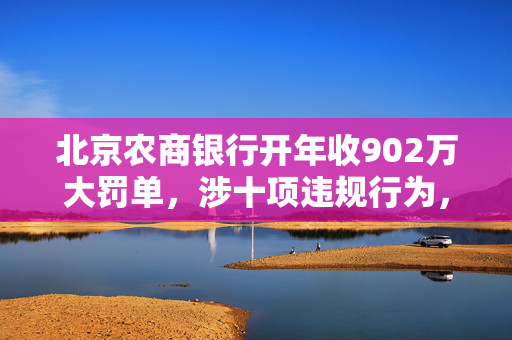 北京农商银行开年收902万大罚单，涉十项违规行为，7名业务负责人同时被罚