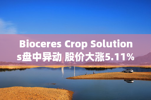 Bioceres Crop Solutions盘中异动 股价大涨5.11%