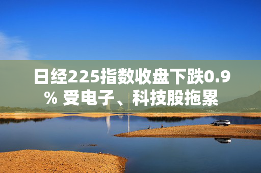 日经225指数收盘下跌0.9% 受电子、科技股拖累