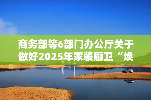 商务部等6部门办公厅关于做好2025年家装厨卫“焕新”工作的通知