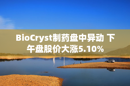 BioCryst制药盘中异动 下午盘股价大涨5.10%