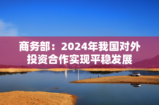 商务部：2024年我国对外投资合作实现平稳发展