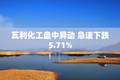 瓦利化工盘中异动 急速下跌5.71%