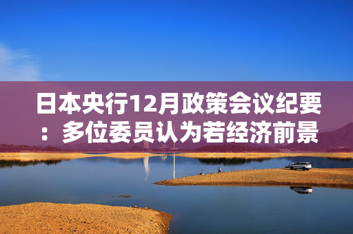 日本央行12月政策会议纪要：多位委员认为若经济前景实现 央行应加息