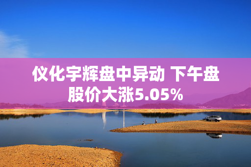 仪化宇辉盘中异动 下午盘股价大涨5.05%