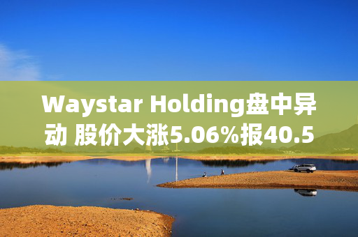 Waystar Holding盘中异动 股价大涨5.06%报40.51美元