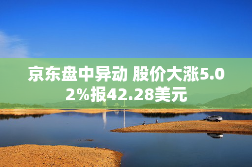 京东盘中异动 股价大涨5.02%报42.28美元