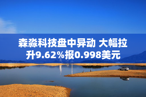 森淼科技盘中异动 大幅拉升9.62%报0.998美元