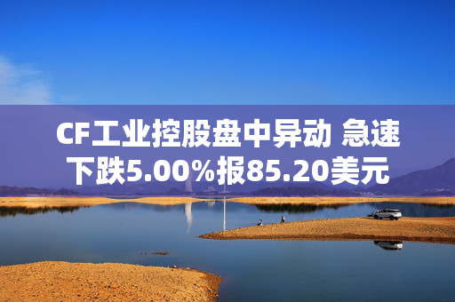 CF工业控股盘中异动 急速下跌5.00%报85.20美元