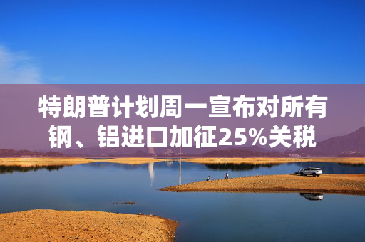 特朗普计划周一宣布对所有钢、铝进口加征25%关税