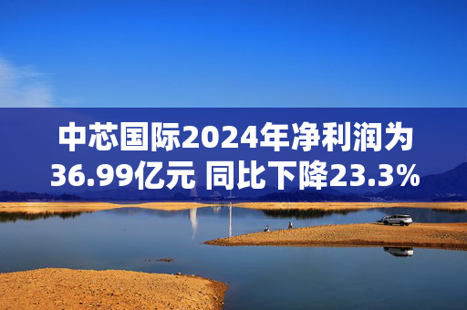 中芯国际2024年净利润为36.99亿元 同比下降23.3%