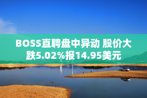 BOSS直聘盘中异动 股价大跌5.02%报14.95美元