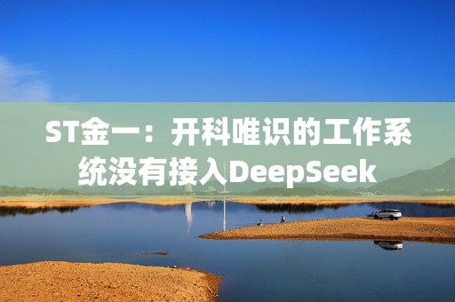 ST金一：开科唯识的工作系统没有接入DeepSeek