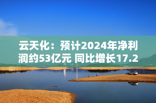 云天化：预计2024年净利润约53亿元 同比增长17.2%