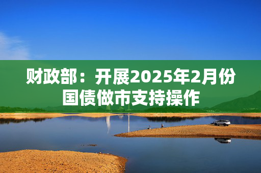 财政部：开展2025年2月份国债做市支持操作