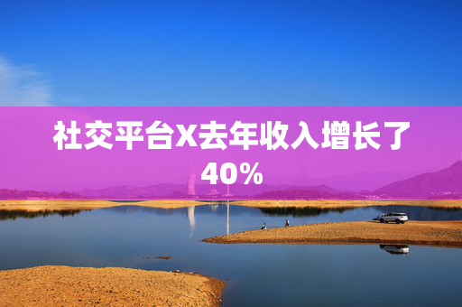 社交平台X去年收入增长了40%