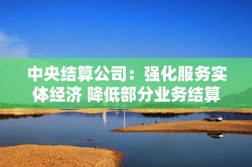 中央结算公司：强化服务实体经济 降低部分业务结算服务费用