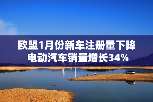 欧盟1月份新车注册量下降 电动汽车销量增长34%