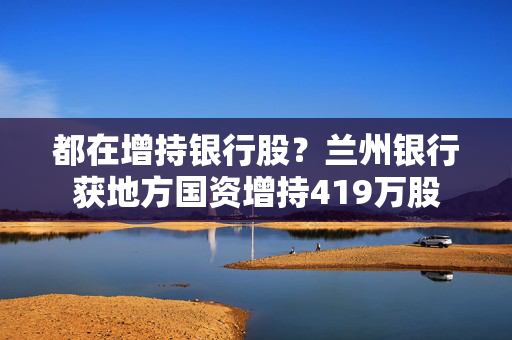 都在增持银行股？兰州银行获地方国资增持419万股