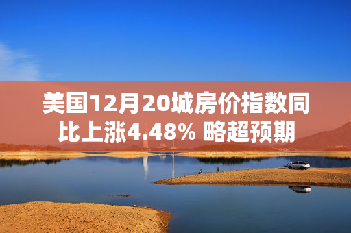 美国12月20城房价指数同比上涨4.48% 略超预期