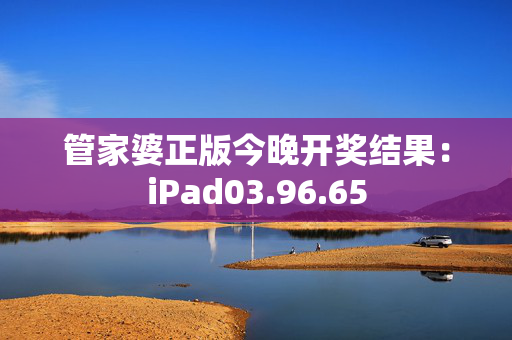 管家婆正版今晚开奖结果：iPad03.96.65