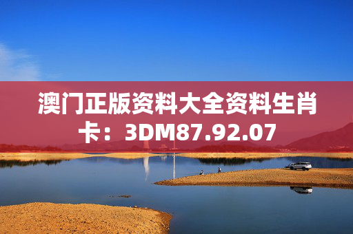 澳门正版资料大全资料生肖卡：3DM87.92.07